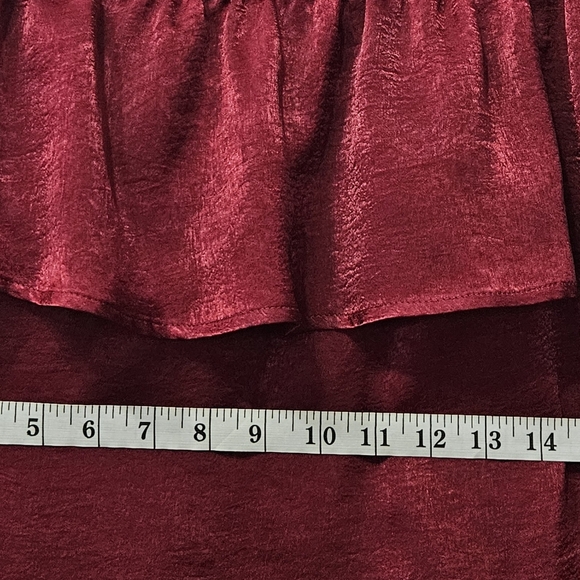 Urban Outfitters Red Blouse Size S-P - Picture 4 of 10